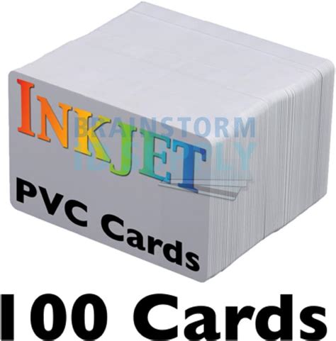 brainstorm inkjet pvc card